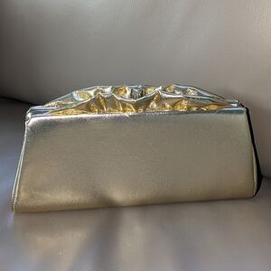 Elegant Gold Clutch Bag Vintage